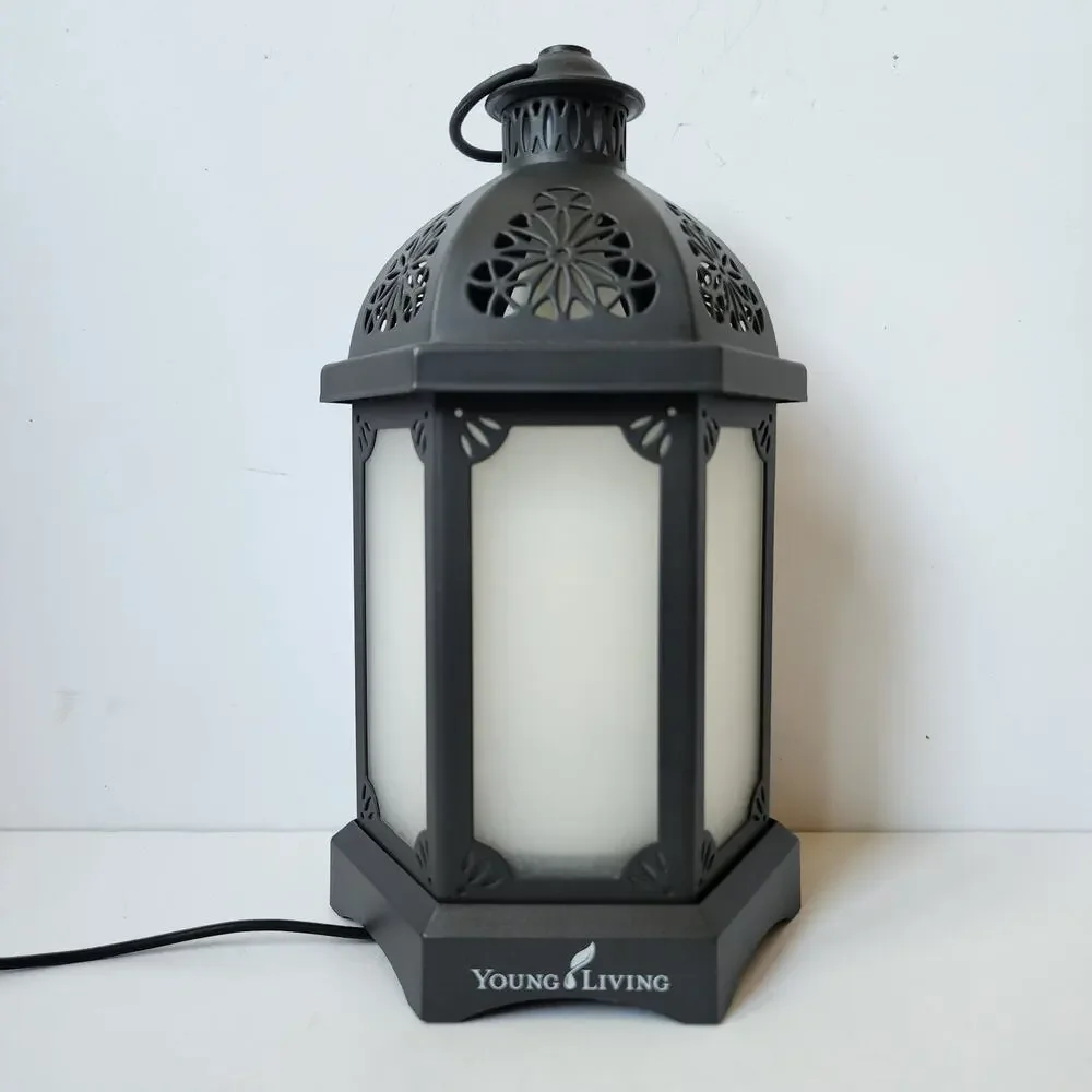 Young Living Oils Charcoal Gray Limited Edition Lantern Ultrasonic Diffuser